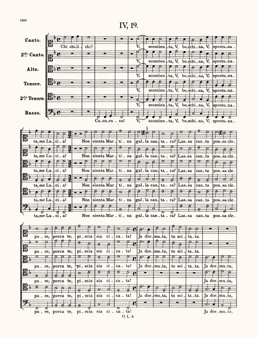 First page of Chi chi li chi