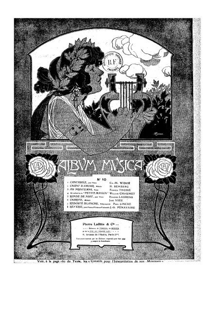First page of Cantabile