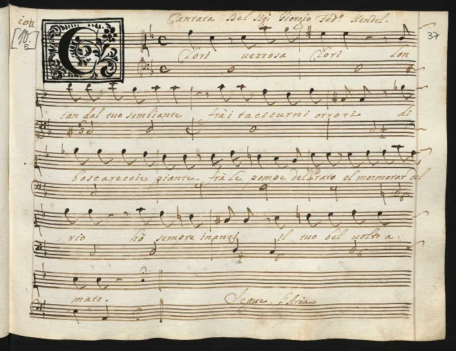 First page of Clori vezzosa Clori