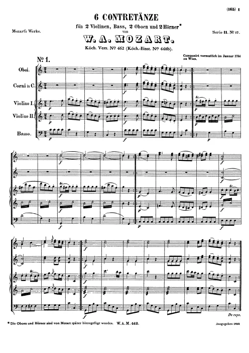 First page of 6 Country Dances