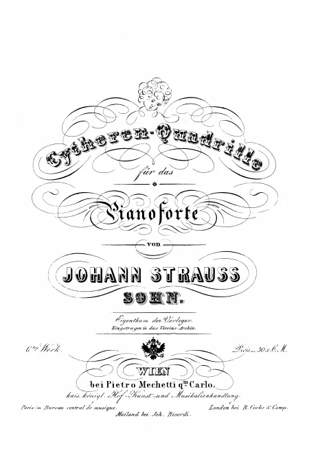First page of Cytheren-Quadrille