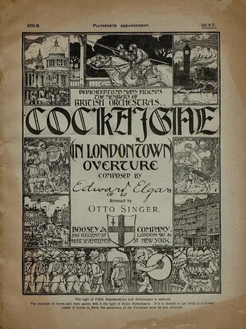 First page of Cockaigne Overture