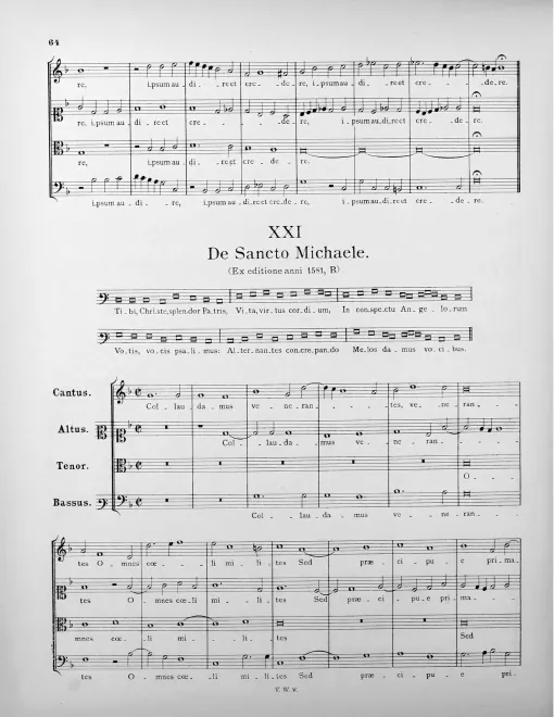 First page of Tibi, Christe, splendor Patris