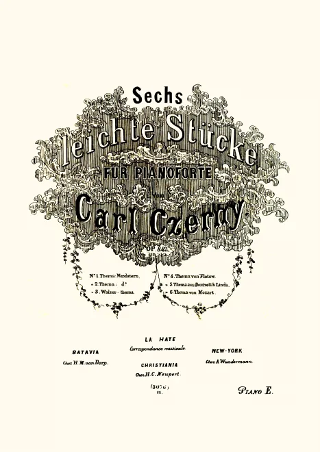 First page of 6 Leichte Stücke