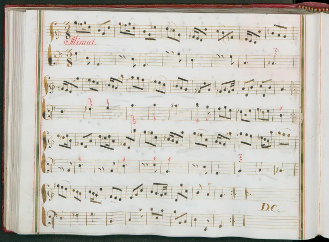 First page of Keyboard Sonata in G major