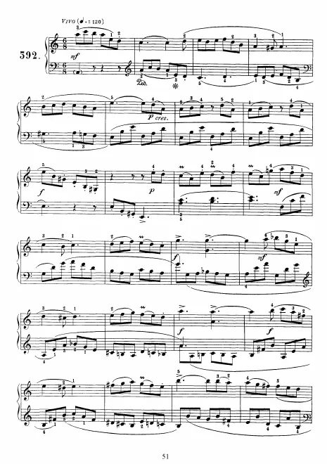 First page of Keyboard Sonata in A minor