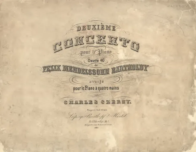 First page of Piano Concerto No.2