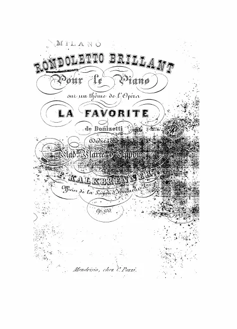First page of Rondoletto Brillant