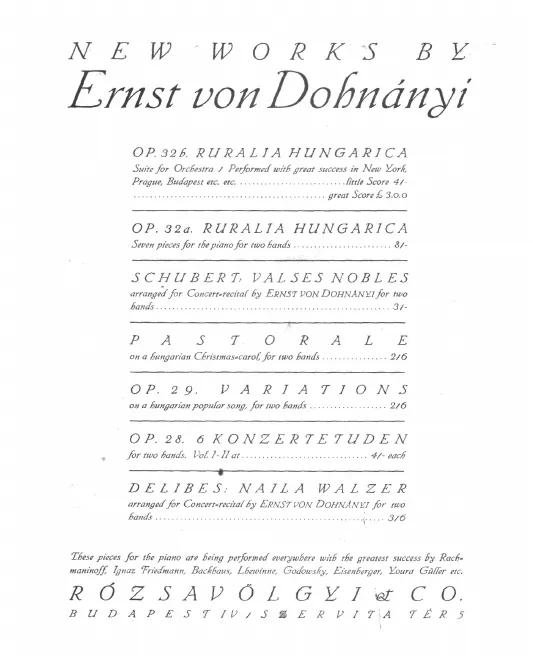 First page of Pas de fleurs