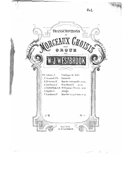 First page of Adagio