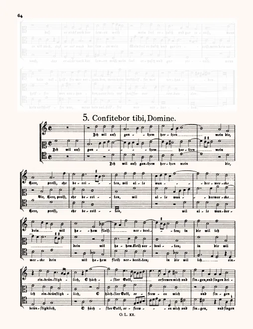 First page of Ich wil auß gantzem hertzen