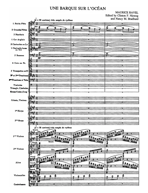 First page of Miroirs