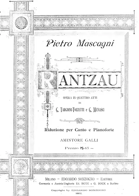 First page of I Rantzau