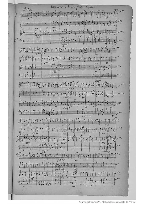 First page of Exaudiat te Dominus