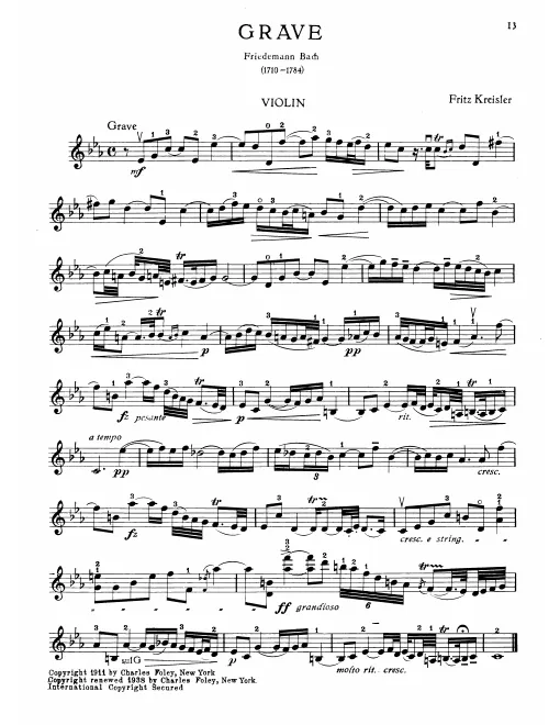 Violin part