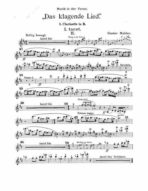 Clarinet 1 (B)