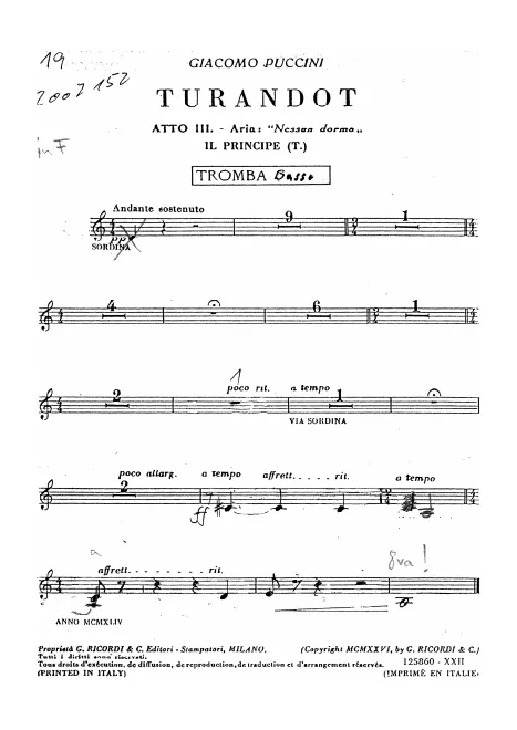 (Bass) Trumpet 3 (F)