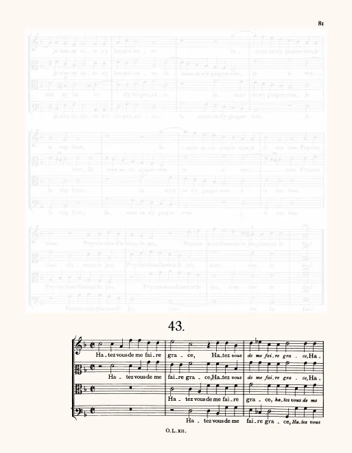 First page of Hatez vous de me faire grace