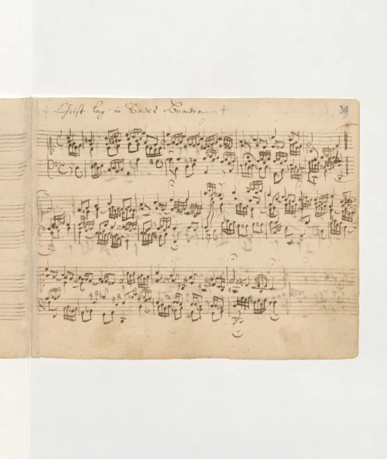 First page of Christ lag in Todes Banden