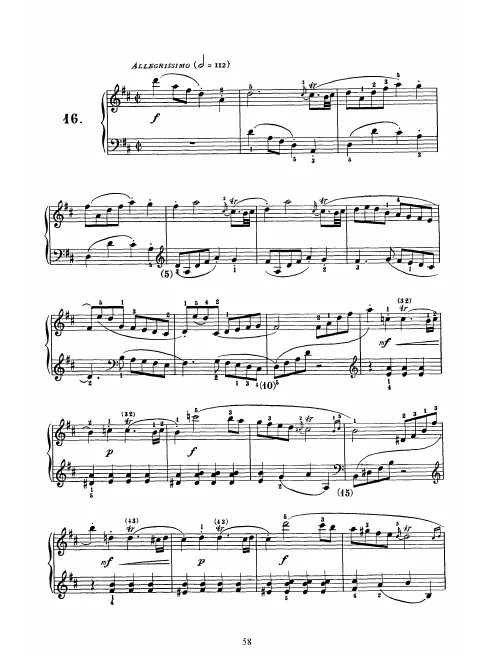 First page of Keyboard Sonata in D major