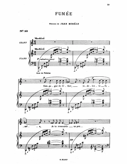 First page of Fumée