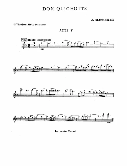 Violin (offstage)