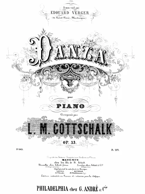 First page of Danza