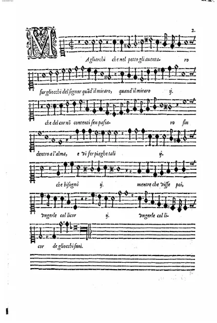 First page of Ma gli archi