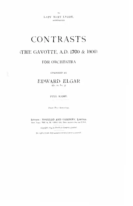 First page of 3 Characteristic Pieces