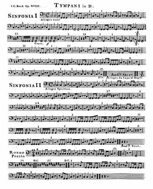 Timpani (ad. lib.)