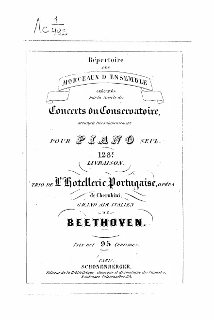 First page of L’hôtellerie portugaise