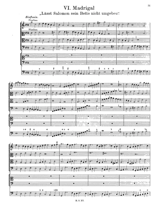 First page of Lässt Salomon sein Bette nicht umgeben