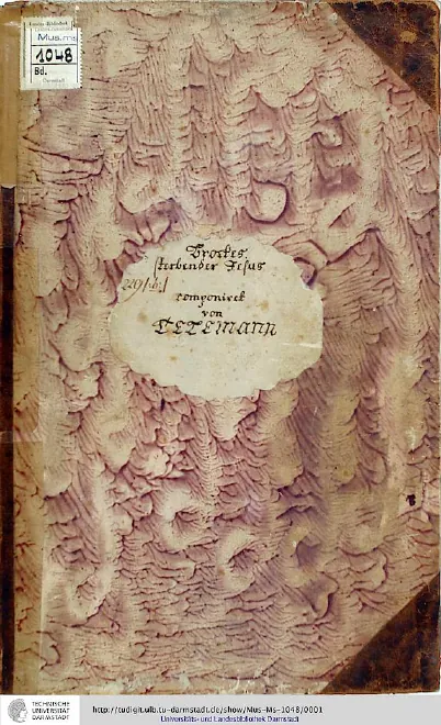 First page of Der für die Sünde der Welt gemarterte und sterbende Jesus