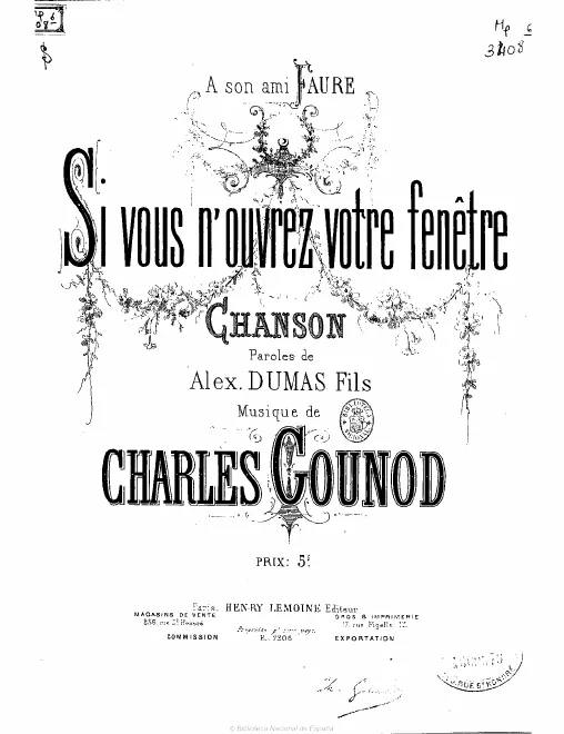 First page of Si vous n'ouvrez votre fenêtre