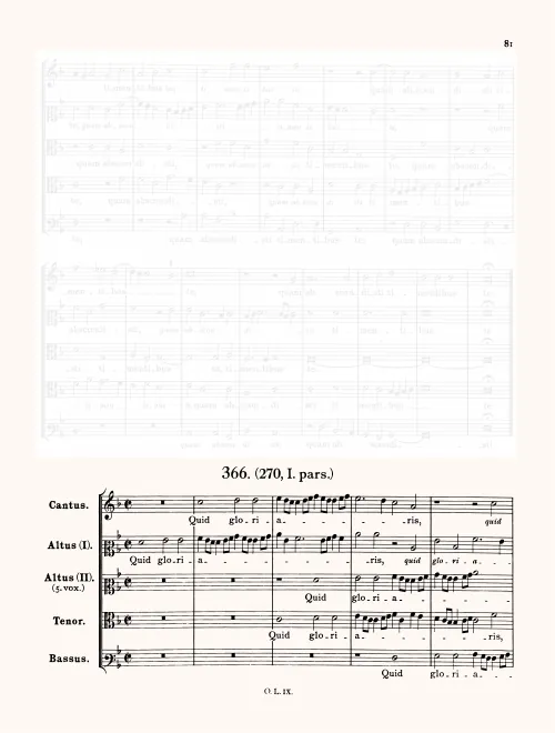 First page of Quid gloriaris