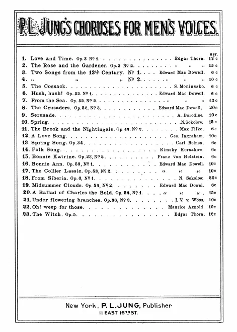 First page of The Witch