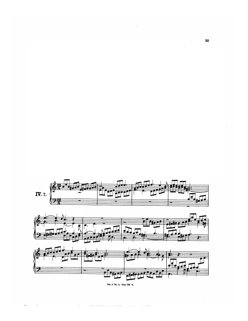 First page of Magnificat Fugue