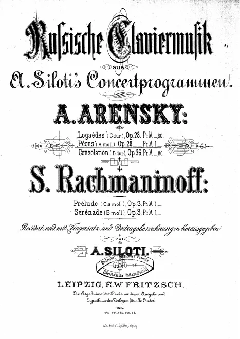 First page of Essais sur des rythmes oubliés