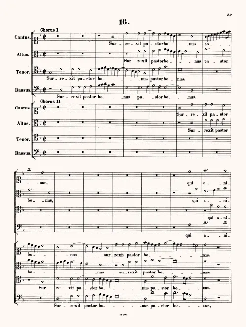 First page of Surrexit pastor bonus