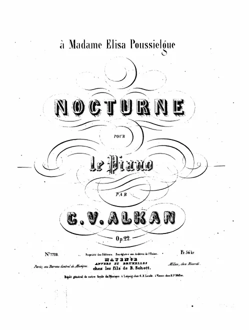 First page of Nocturne