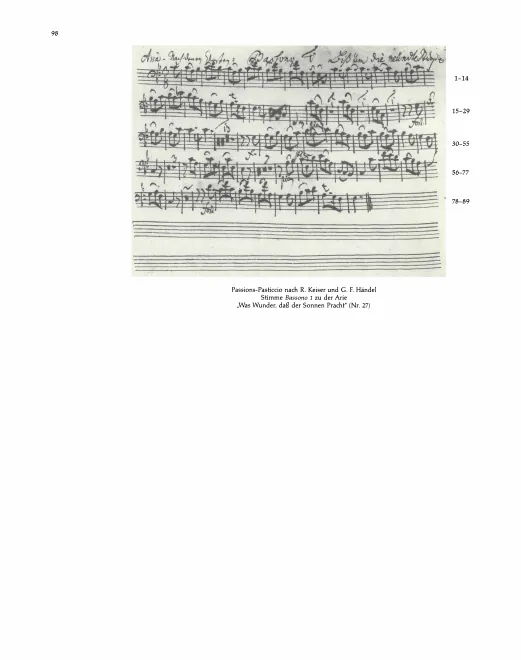 First page of Brockes' Passion