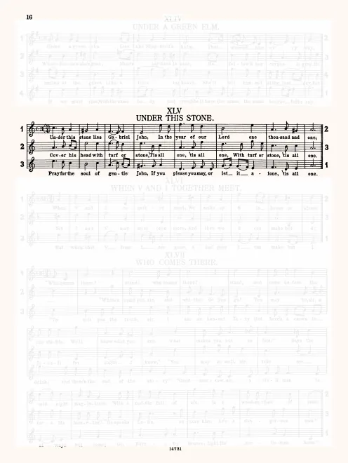 First page of Under this Stone Lies Gabriel John