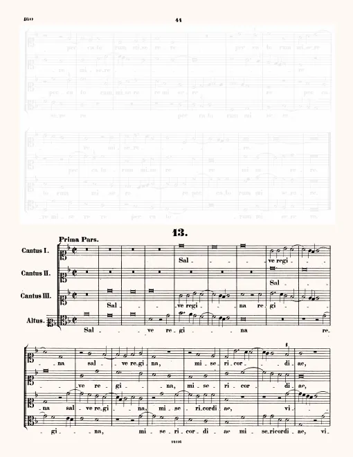 First page of Salve Regina