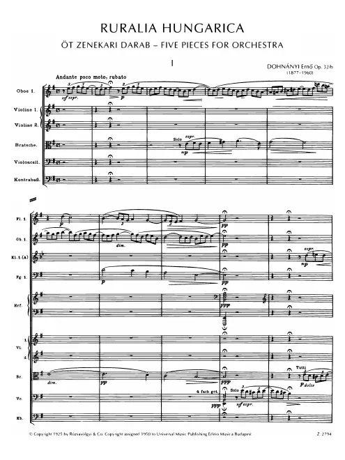 First page of Ruralia hungarica