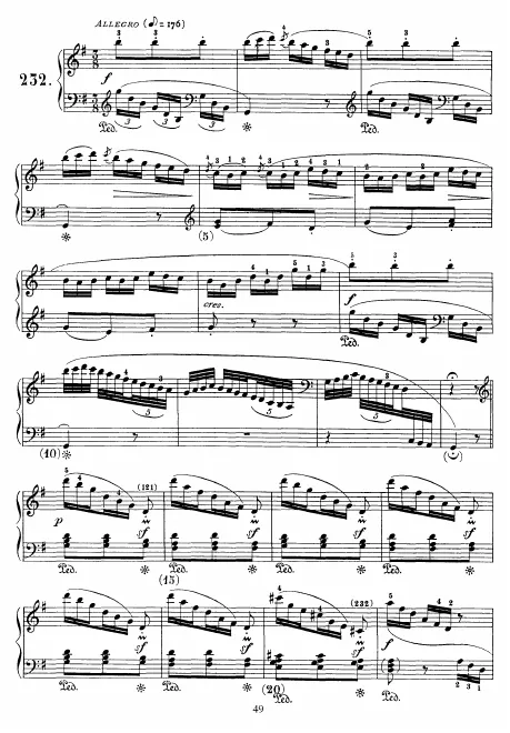 First page of Keyboard Sonata in G major