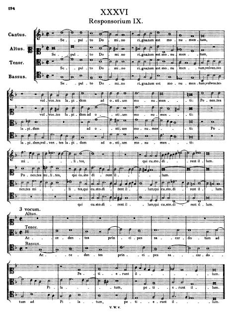 First page of Sepulto Domino