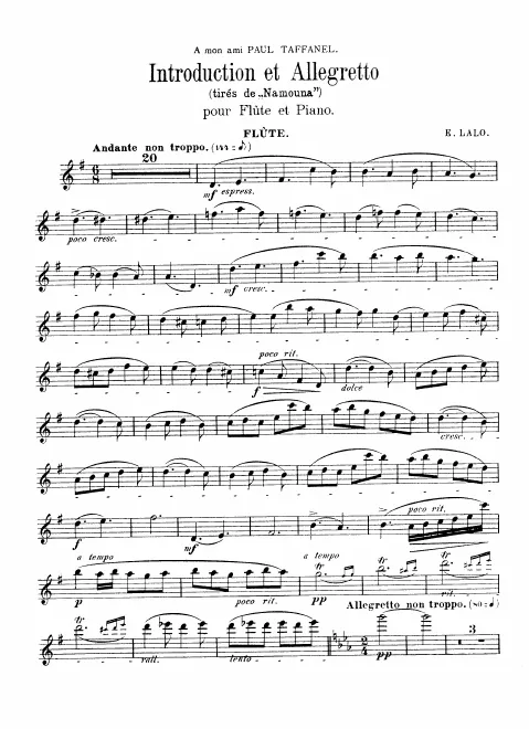 First page of Namouna