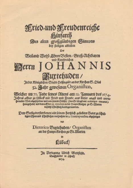 First page of Mit Fried und Freud