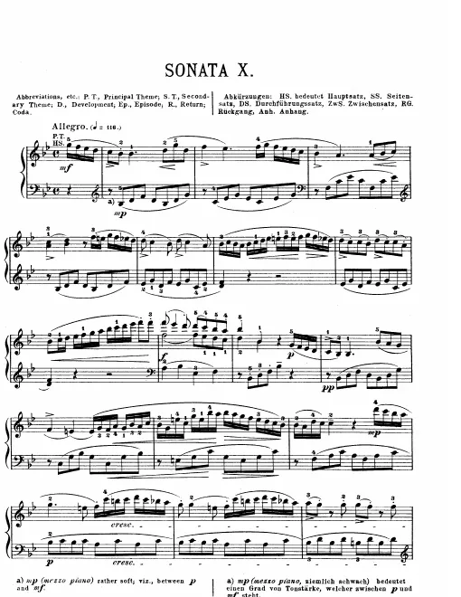 First page of Piano Sonata No.13