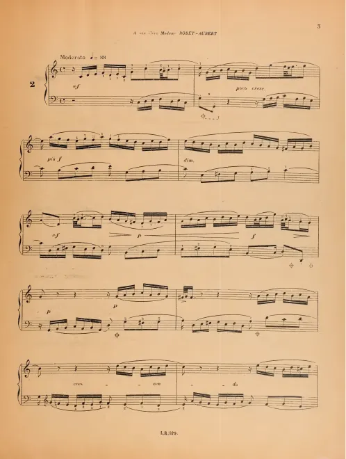First page of Invention in C major